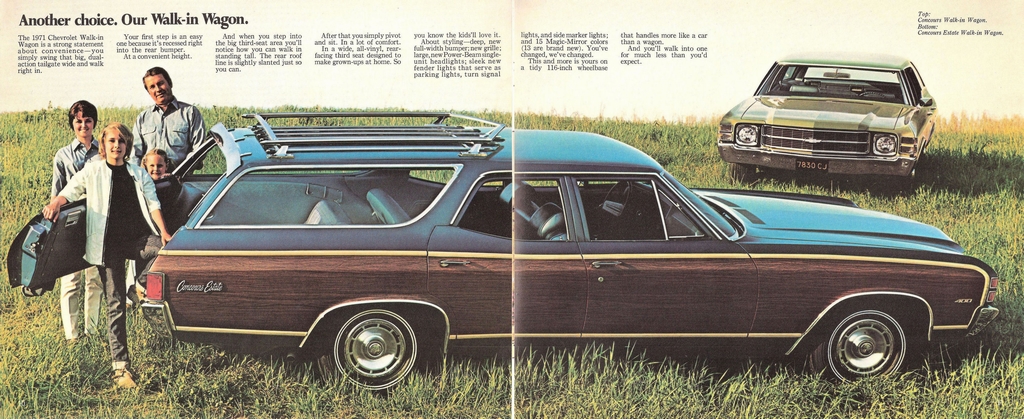 1971 Chevrolet Wagons Brochure Page 9